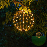 LED Ball Light, Warm White, Various Sizes and Finishes