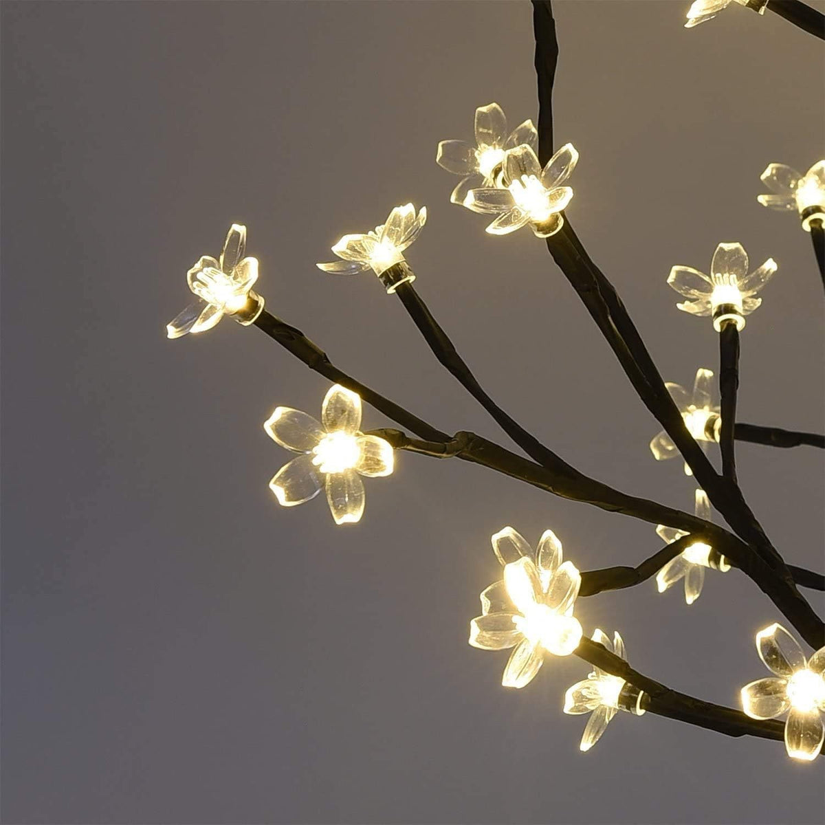 18IN Cherry Blossom Tree Lamp, RGB and Warm White Options
