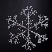 Warm White Snowflake Light - 24IN and 36IN Options Available