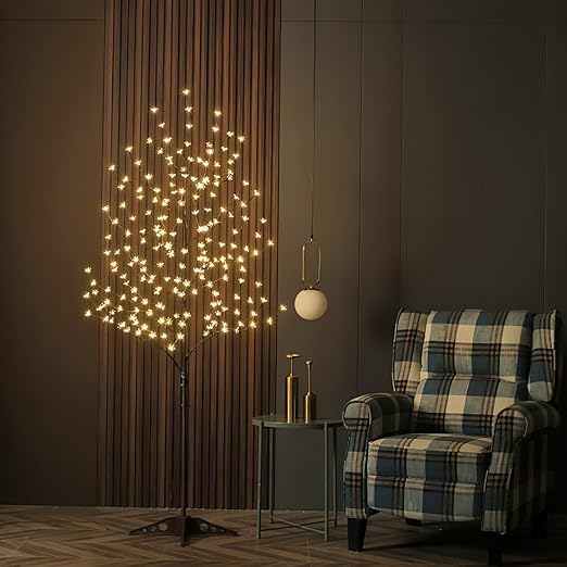 Lighted Cherry Blossom Tree - 5ft and 6.5ft Warm White and RGB Options