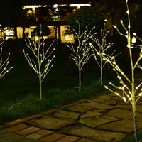 32IN Lighted Artificial Birch Twigs, Pack of 2