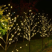 41IN Lighted Artificial Birch Twigs, Pack of 3