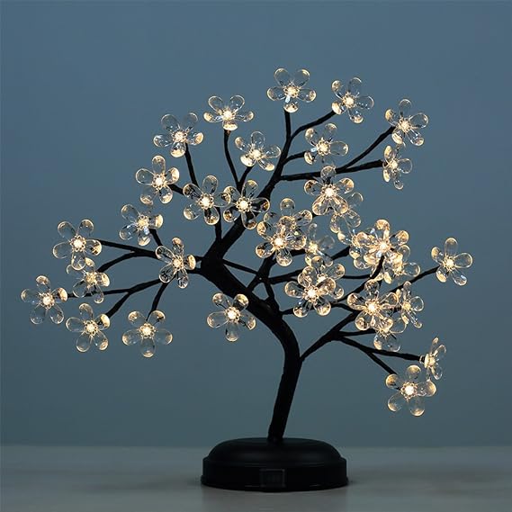 18IN Lighted Cherry Blossom Tree Lamp