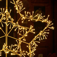 24IN & 36IN Star Light with Silver and Golden Finish in Cold and Warm White