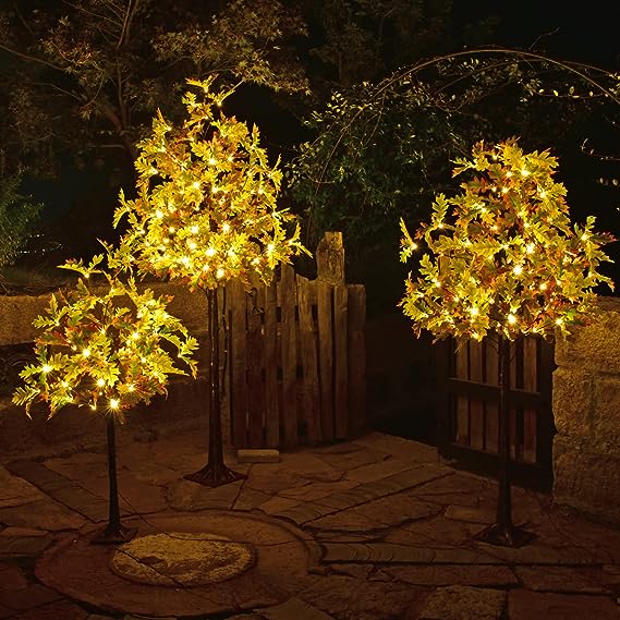 Lighted Oak Tree - Various Heights Available