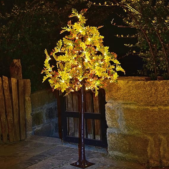 6ft Lighted Oak Tree