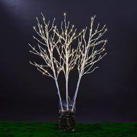 41IN Lighted Birch Twigs, Pack of 3