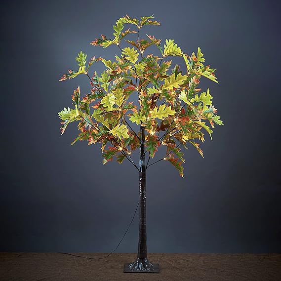Lighted Oak Tree - Various Heights Available
