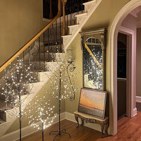 Star Light Trees, 3ft 5ft and 6ft, Warm White, Decorative Christmas Tree Lights Holiday Party Wedding, Indoor and Outdoor Use, Warm White
