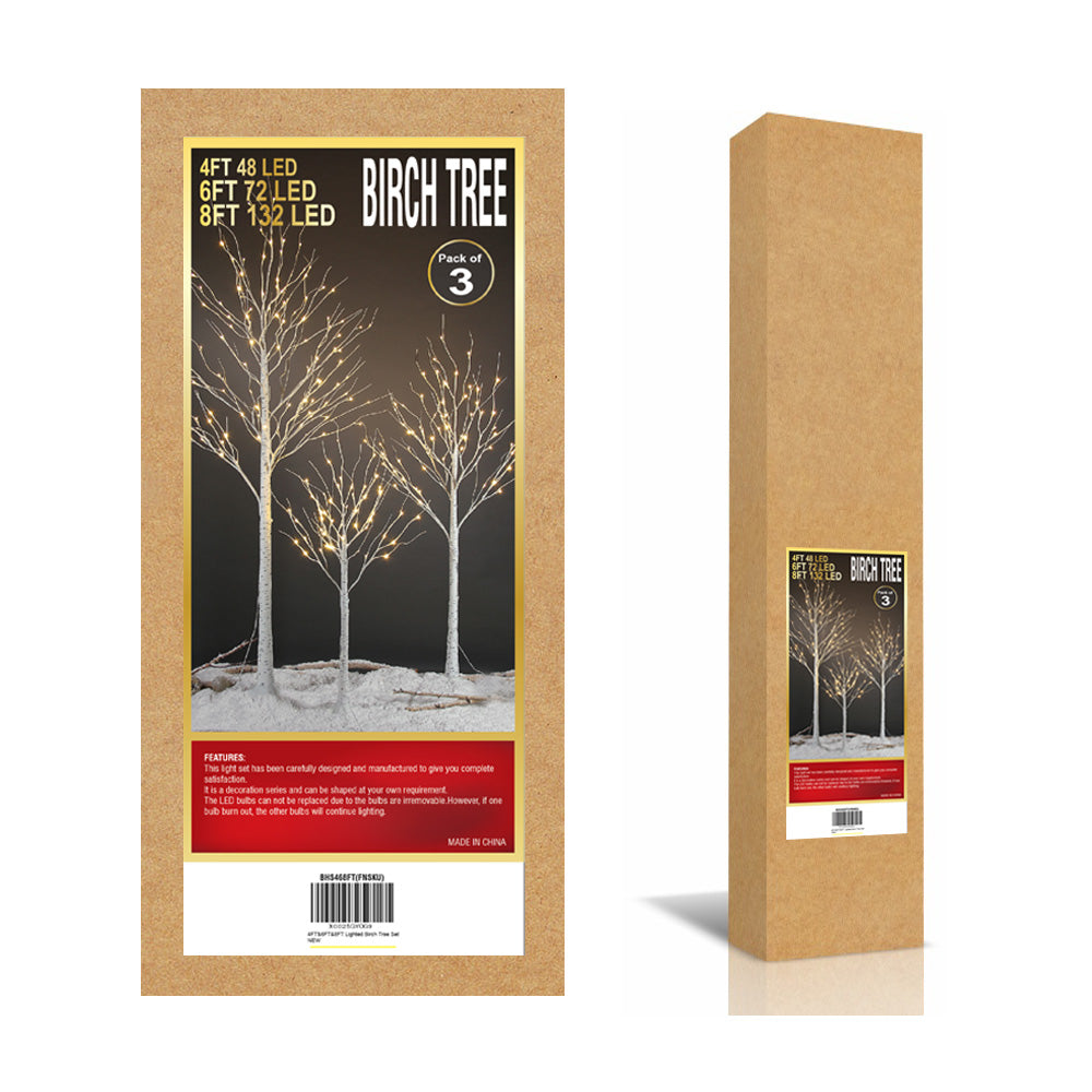 LIGHTSHARE Birch Tree Lights for Christmas Decor, Weddings, and Gifts - Indoor & Outdoor Use