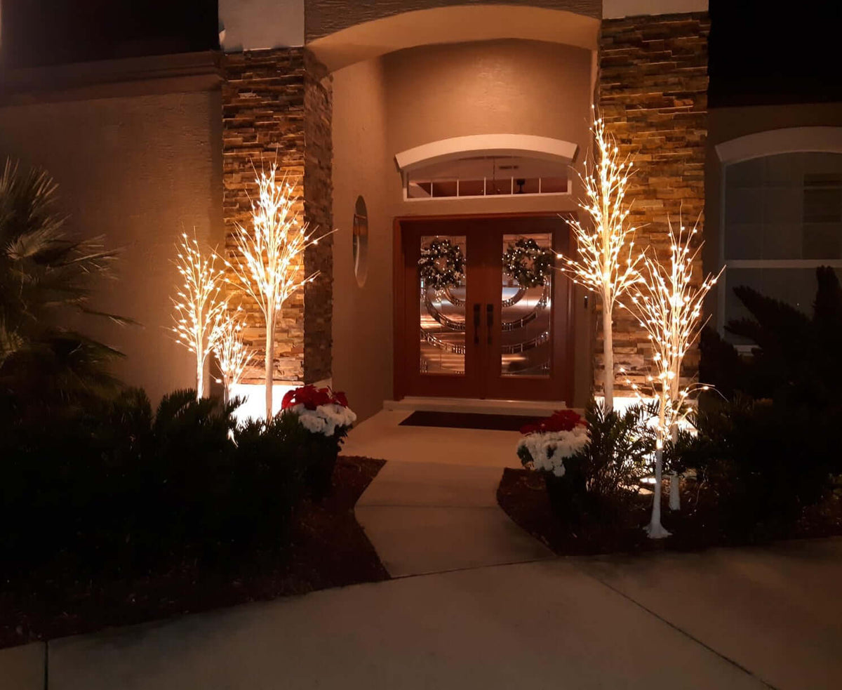 LIGHTSHARE Birch Tree Lights for Christmas Decor, Weddings, and Gifts - Indoor & Outdoor Use