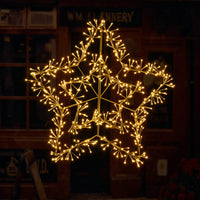 36IN Star Light, Warm White, Golden Finish, Pack of 2