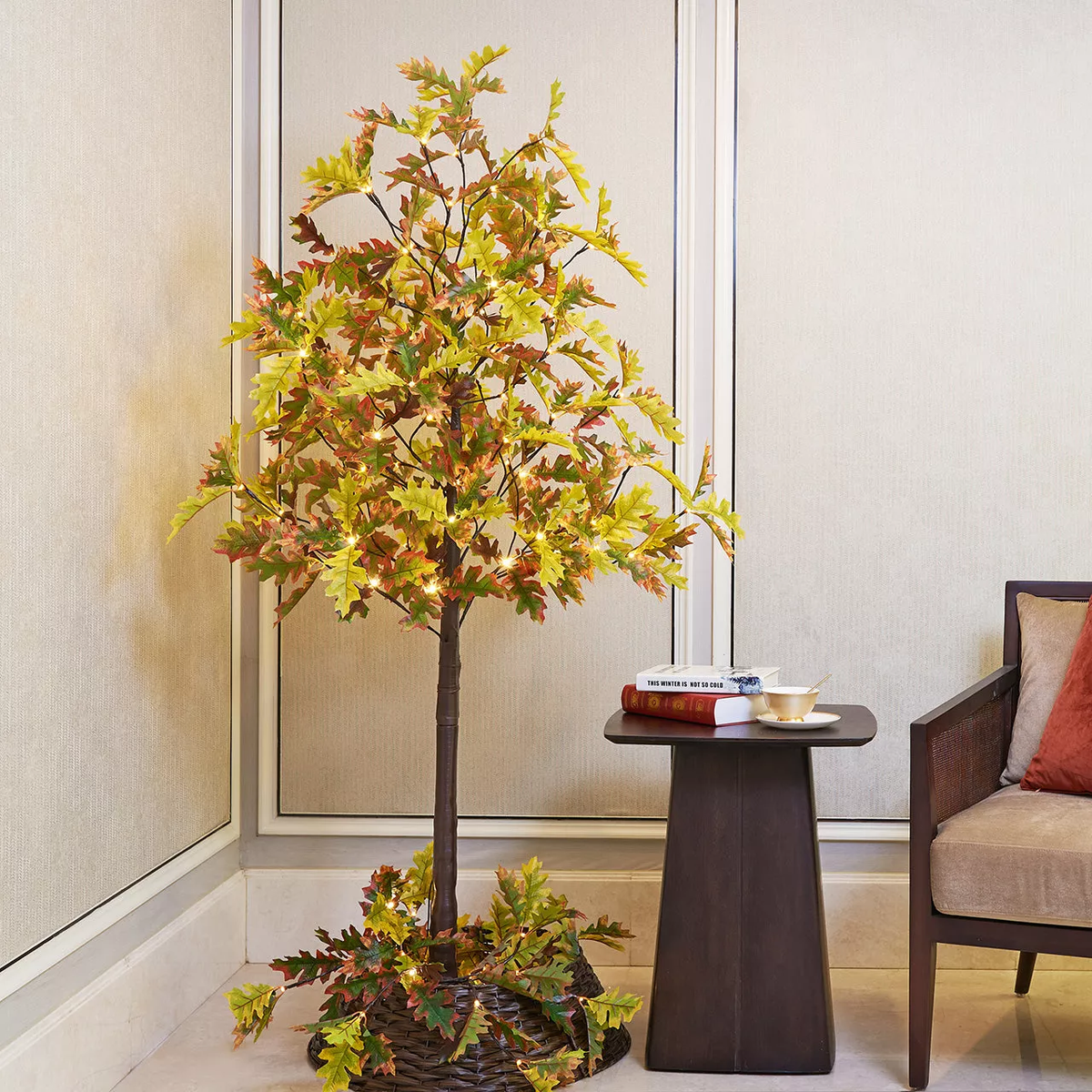 Lighted Oak Tree - Various Heights Available