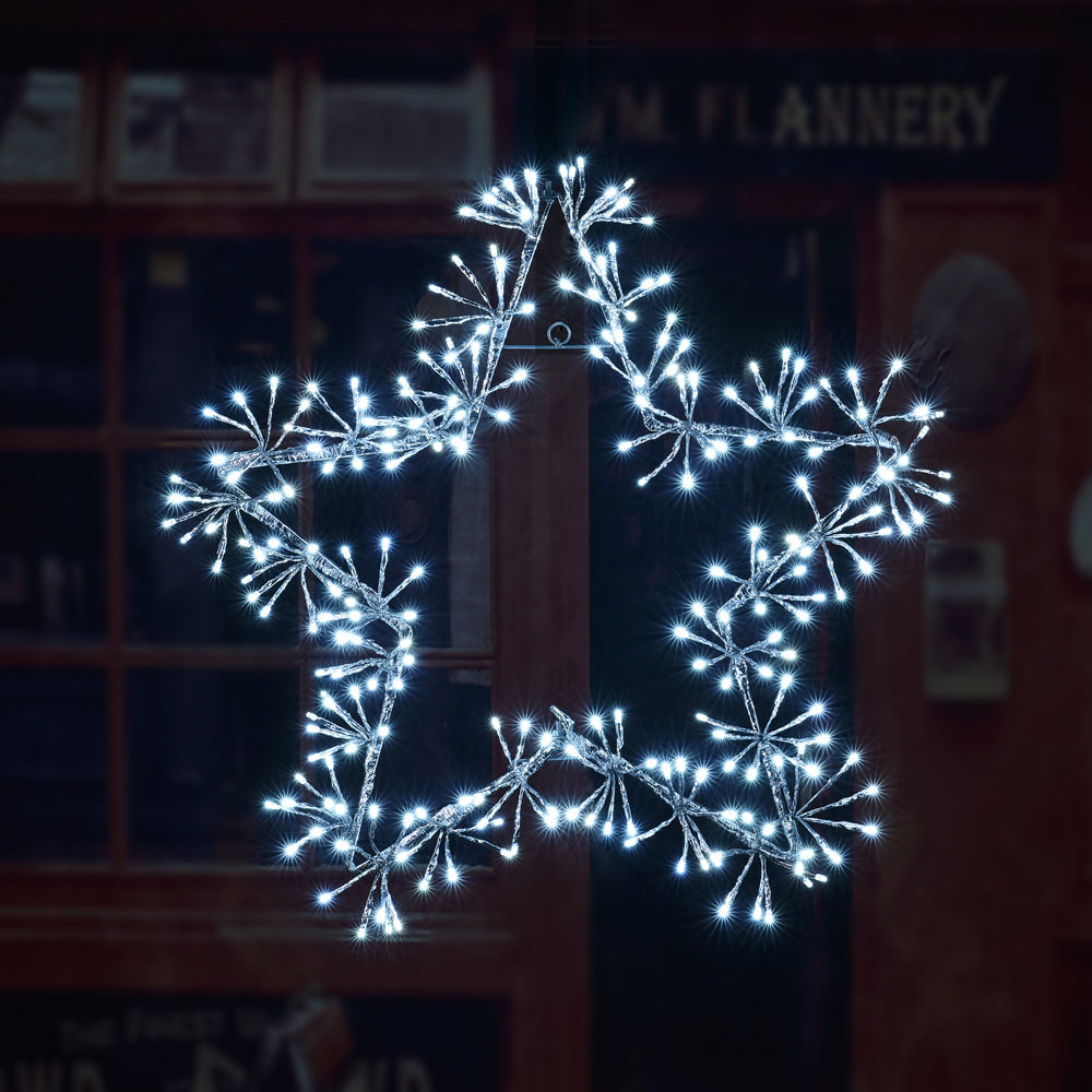24IN & 36IN Star Light with Silver and Golden Finish in Cold and Warm White