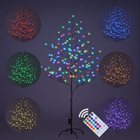 Lighted Cherry Blossom Tree - 5ft and 6.5ft Warm White and RGB Options