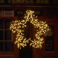 24IN & 36IN Star Light with Silver and Golden Finish in Cold and Warm White