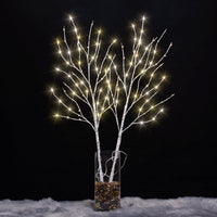 Lighted Artificial Birch Twigs - 32IN and 41IN Options Available