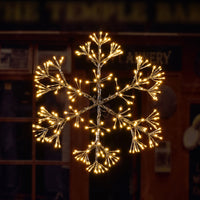 Warm White Snowflake Light - 24IN and 36IN Options Available