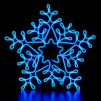 20IN Snowflake Neon Rope Light