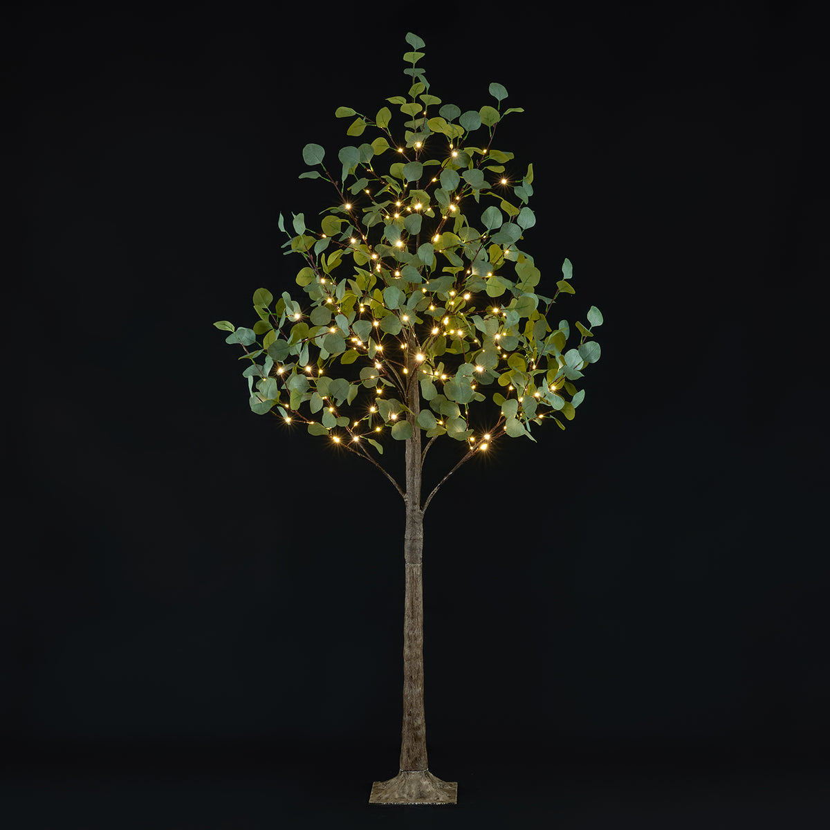 Lighted Eucalyptus Tree Lamp - Decorative Eucalyptus Tree Lights for Home Decor image 1
