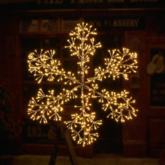 Warm White Snowflake Light - 24IN and 36IN Options Available image 4