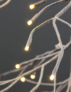 Snow-Dusted Fir Christmas Tree 3-Pack (3FT, 4FT, 6FT), Warm White LEDs, Indoor/Outdoor Decoration image 4