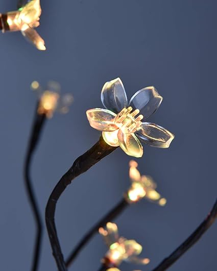 18IN Cherry Blossom Tree Lamp, RGB and Warm White Options image 6