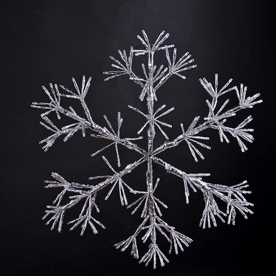 36IN Snowflake Light, Warm White