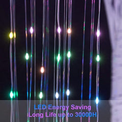 6ft Lighted Willow Tree, Multicolor image 7