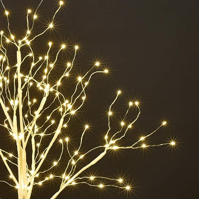 24IN LED Birch Tree Lamp image 3