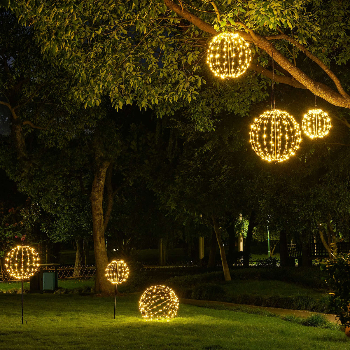 LED Ball Light, Warm White, Various Sizes and Finishes image 2