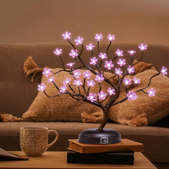 16IN Cherry Blossom Tree Lamp image 2