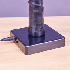 24IN Lighted Willow Tree Bonsai 70 Mini LED Lights Artificial Birch Tree for Home, Festival, Nativity, Party, and Christmas Decoration, Plug in or Battery (Black/White) image 8