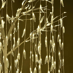 7ft Lighted Willow Tree, Warm White image 4