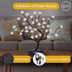 16IN Cherry Blossom Tree Lamp with 36 Warm White LEDs, Elegant Home Decoration & Gift Idea image 8