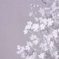 8ft Maple Tree, Multicolor, White Finish