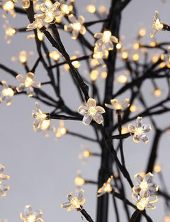 8ft Lighted Cherry Blossom Tree image 2