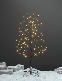 3ft Star Light Tree, Brown Finish