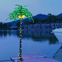 Lighted Tropical Palm Tree Decor - Perfect Christmas Nativity Scene and Summer Gift Idea