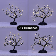 16IN Cherry Blossom Tree Lamp with 36 Warm White LEDs, Elegant Home Decoration & Gift Idea image 9