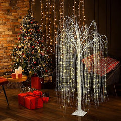6ft Lighted Willow Tree, Warm White image 4