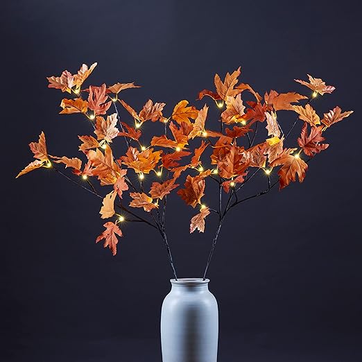 32IN Lighted Maple Branches image 2