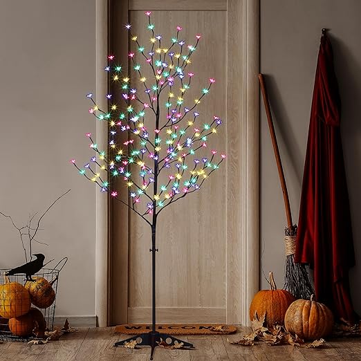 Lighted Cherry Blossom Tree - 5ft and 6.5ft Warm White and RGB Options image 10