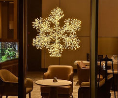 Warm White Snowflake Light - 24IN and 36IN Options Available image 2