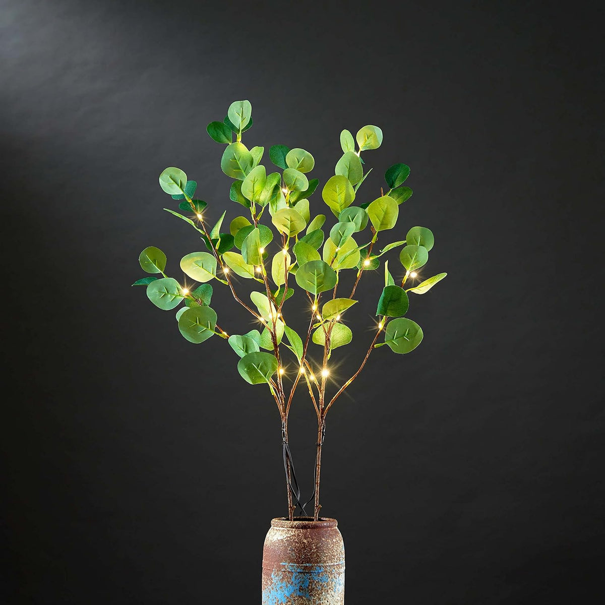 30IN Lighted Eucalyptus Twigs image 6