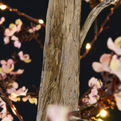 LIGHTSHARE 6FT Lighted Cherry Blossom Tree with 171 LED Warm White Lights, Artificial Sakura Tree with Dimmable Timer Transformer, Indoor Outdoor Decorative Tree with Ground Stakes image 8