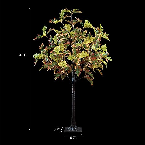 Lighted Oak Tree - Various Heights Available image 6