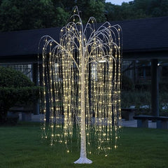 6ft Lighted Willow Tree, Warm White image 6
