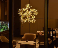 24IN & 36IN Star Light with Silver and Golden Finish in Cold and Warm White image 3