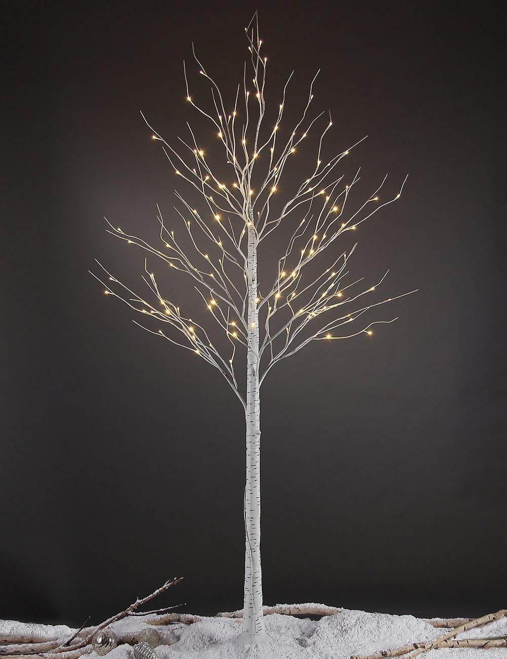 Birch Tree Lights Set for Christmas Decor, Weddings, and Gifts - Indoor & Outdoor Use image 3